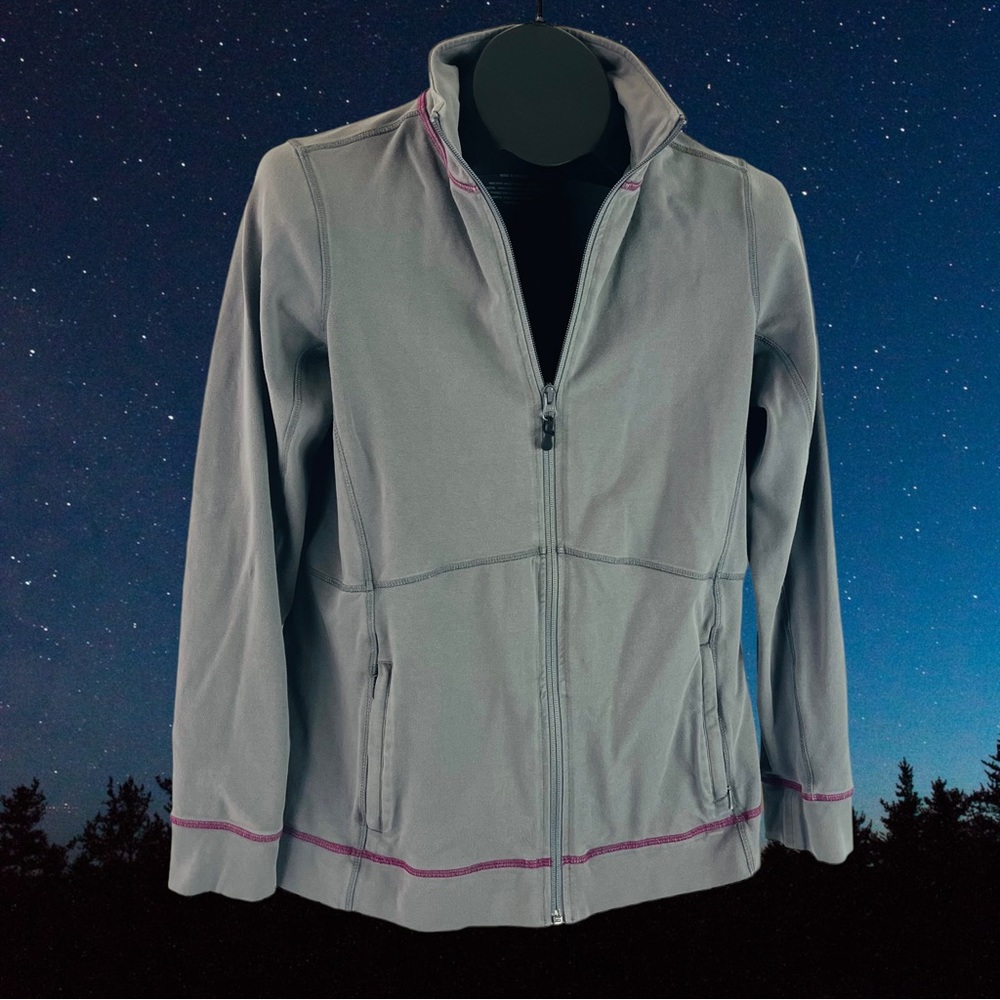 Duluth Trading Company Full Zip Top Close Fitting shirt Jacket Size M - Picture 12 of 14